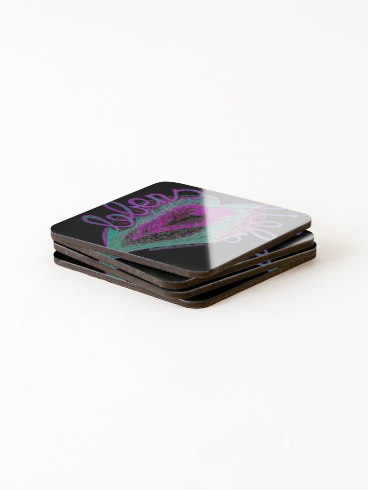 Thumbnail 4 of 5, Coasters (Set of 4), LEBENSLIEBE designed and sold by ROCKNROLLSAILOR.