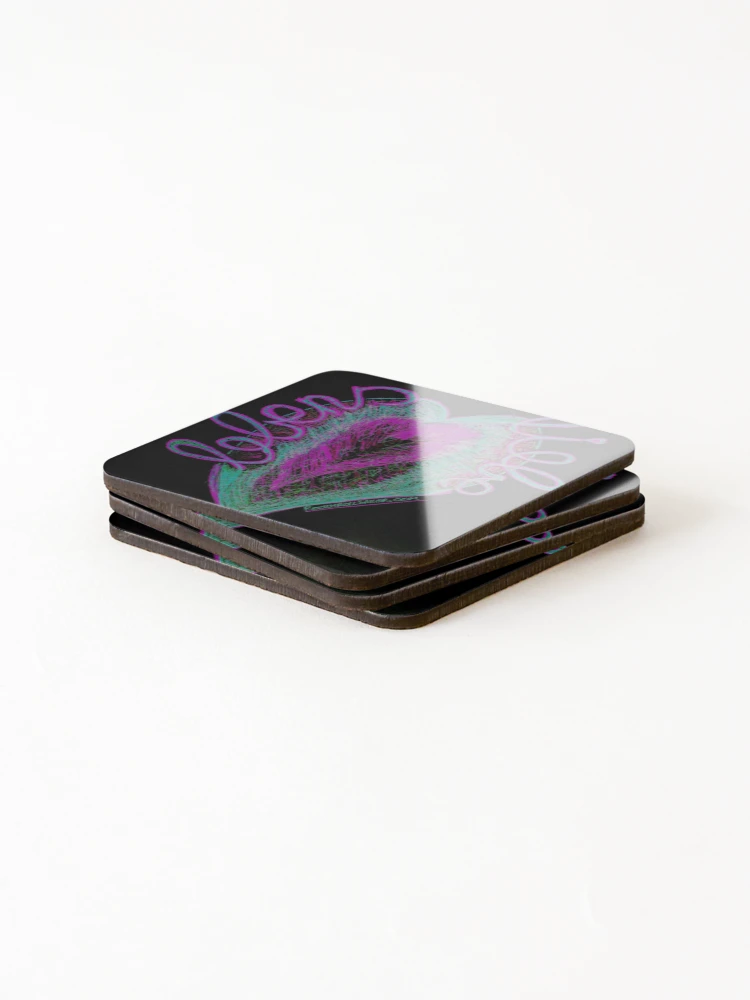 Thumbnail 4 of 5, Coasters (Set of 4), LEBENSLIEBE designed and sold by ROCKNROLLSAILOR.
