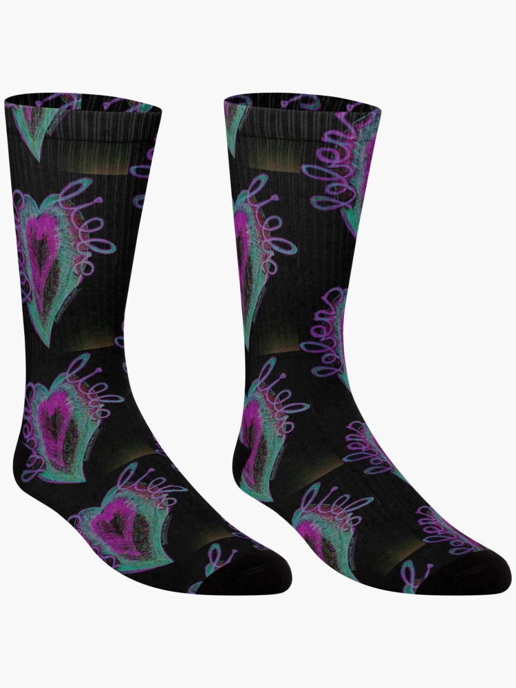 Thumbnail 3 of 5, Socks, LEBENSLIEBE designed and sold by ROCKNROLLSAILOR.