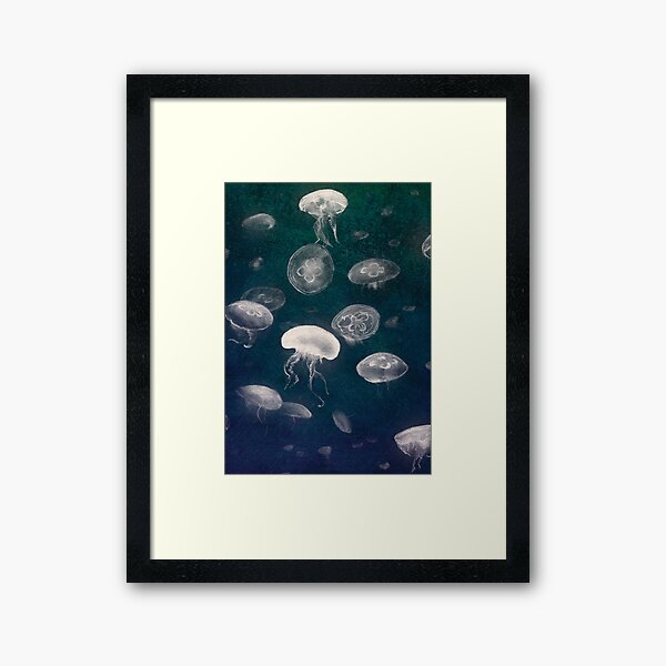 Jellyfish Framed Art Print