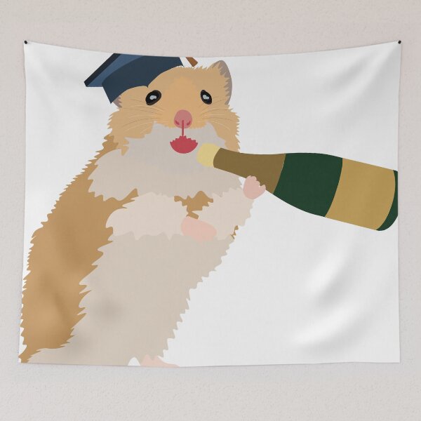 Item preview, hamster graduating designed and sold by emilykaye3.