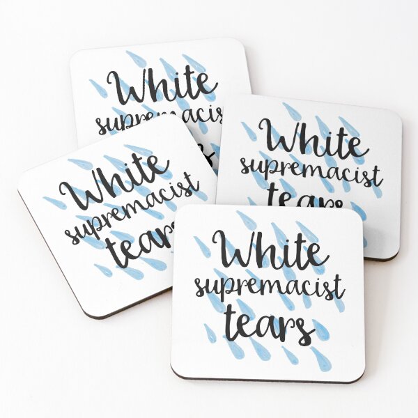 Item preview, White Supremacist Tears - Mug,  Cup, or Water Bottle designed and sold by ResistNow.