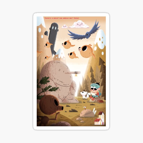 Item preview, It's A Great Big World Out There! designed and sold by KenTurner.