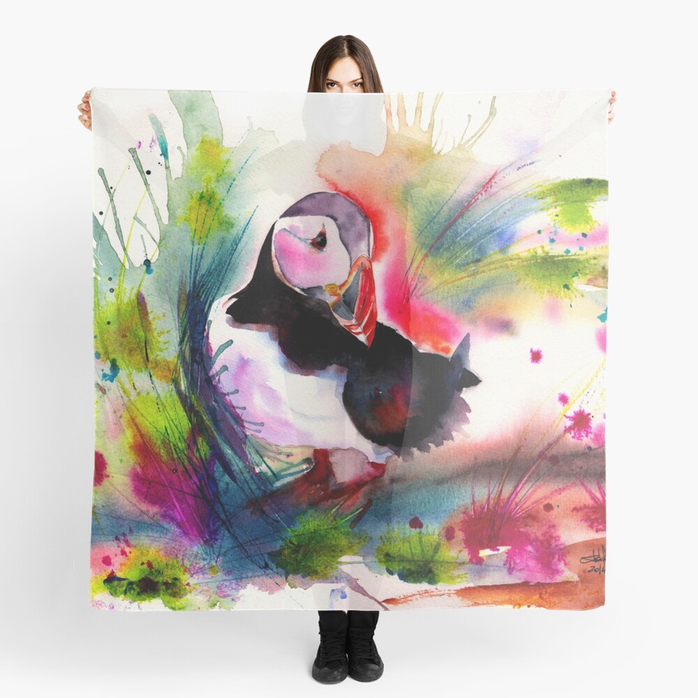 Puffin Scarf