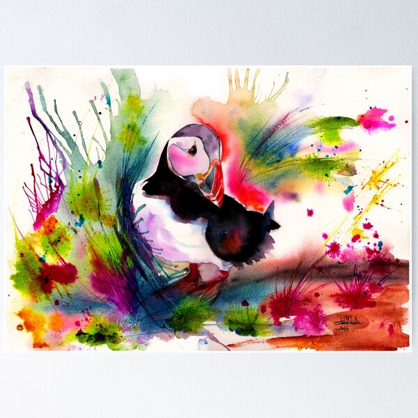 Item preview, Puffin designed and sold by IsabelSalvador.