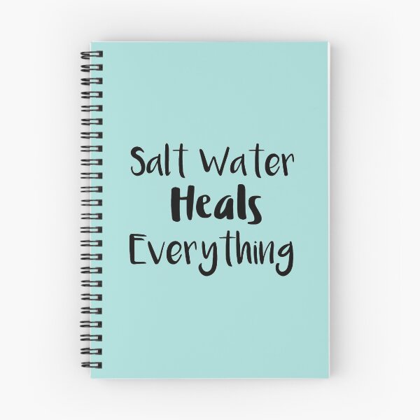 Item preview, Salt Water Heals Everything: Funny Swimming Quotes Gift Idea. designed and sold by cutitoutsir.