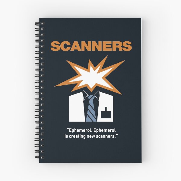 Item preview, Scanners by David Cronenberg, 1981 designed and sold by cinemadnesshirt.