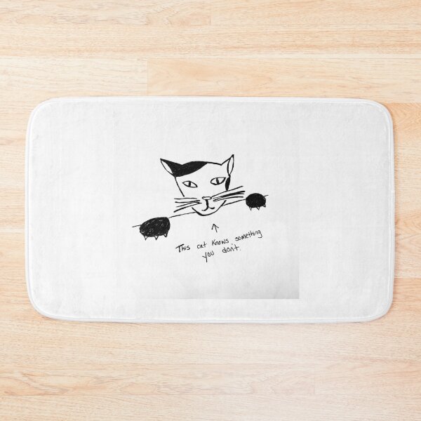Item preview, Scribblecat Knows Something You Do Not designed and sold by Riley Capus.