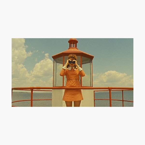 Moonrise Kingdom - Suzy Binoculars Photographic Print