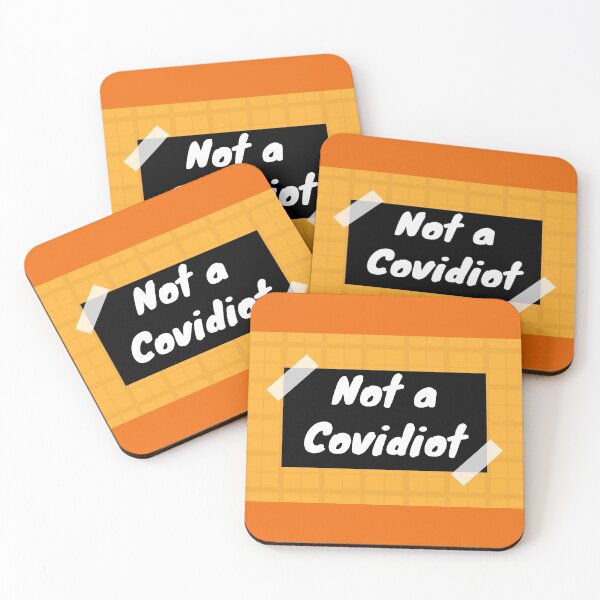 Item preview, Not a Covidiot designed and sold by neil1402.