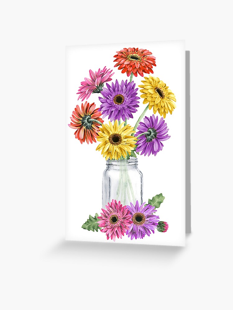 Summer Gerbera Letter Pad | Foiled-Stamp Paper Summer Gerbera Letter Pad | Foiled-Stamp Paper