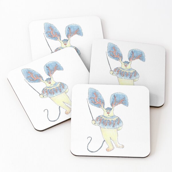 Item preview, Fencing Rabbit Monster designed and sold by ArtChildGalore.