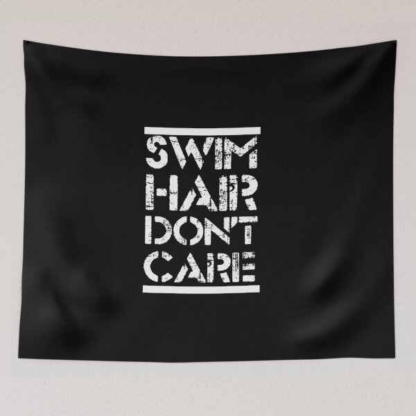 Item preview, Swim Hair Don't Care: Funny Swimming Quotes Gift Idea. designed and sold by cutitoutsir.