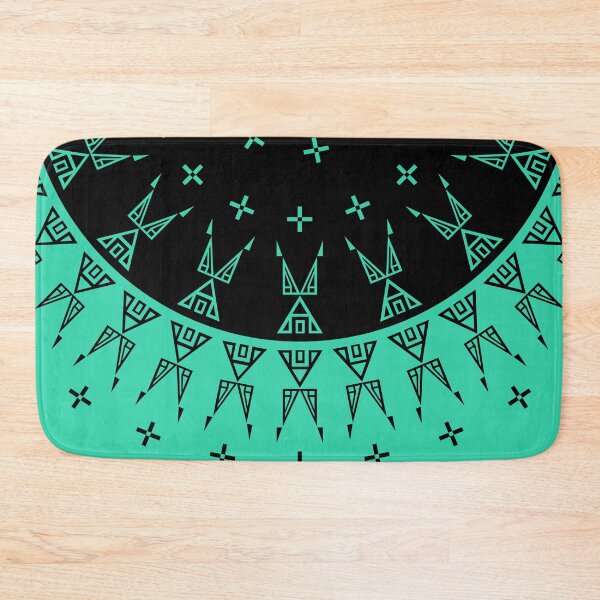 Item preview, Night Stars (Aqua/Black)  designed and sold by MelvinWarEagle.