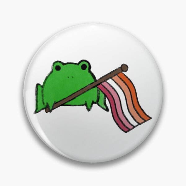Item preview, Pride Frog - Lesbian designed and sold by Kittymayor.