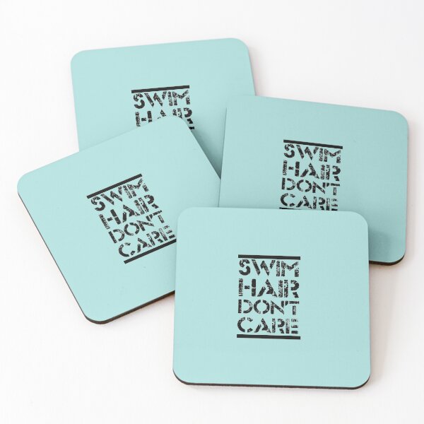 Item preview, Swim Hair Don't Care: Funny Swimming Quotes Gift Idea. designed and sold by cutitoutsir.