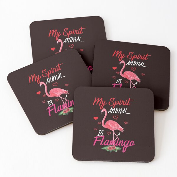 Item preview, My spirit animal is a flamingo shirt designed and sold by soufishop.