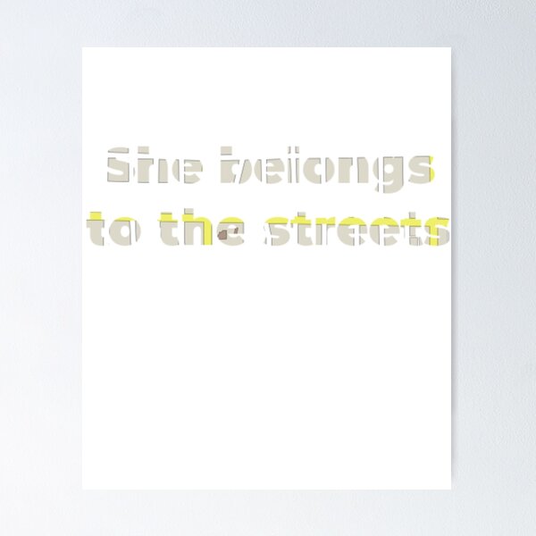 She Belongs Posters for Sale