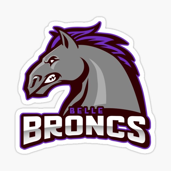 "Belle Fourche Broncs " Sticker for Sale by stryker1 Redbubble