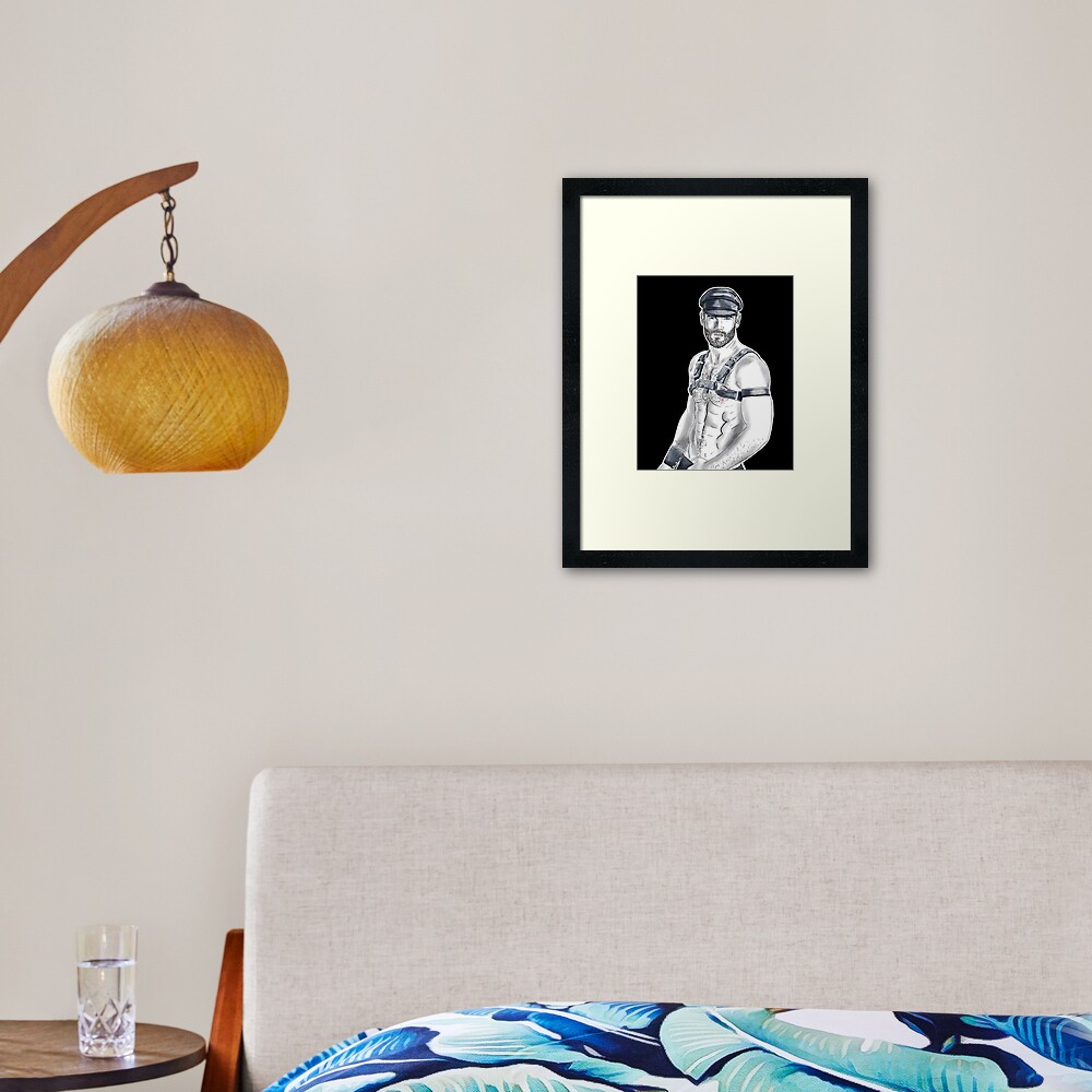 Gear Guy Framed Art Print