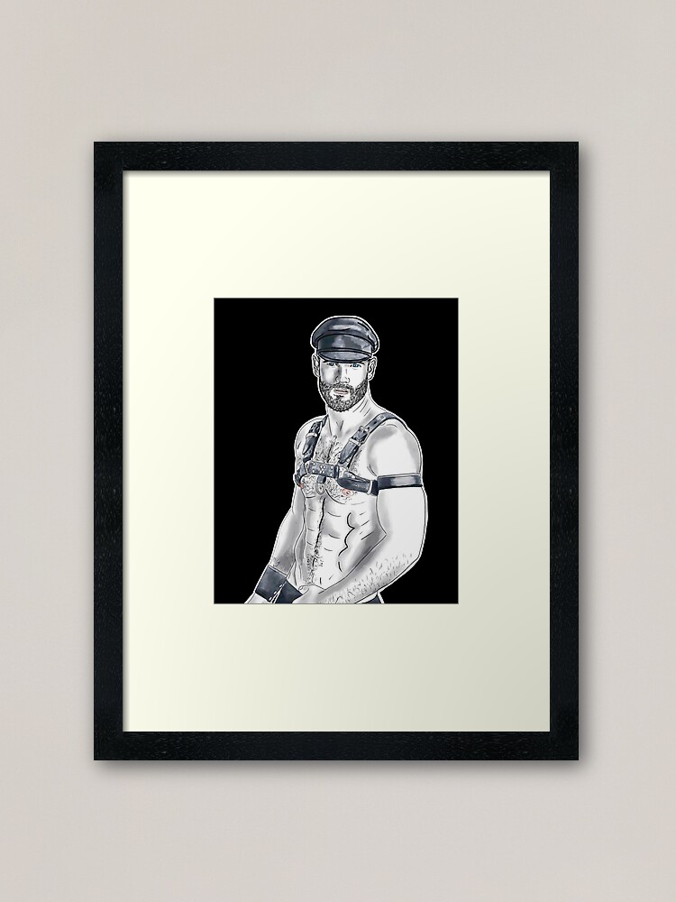 Alternate view of Gear Guy Framed Art Print