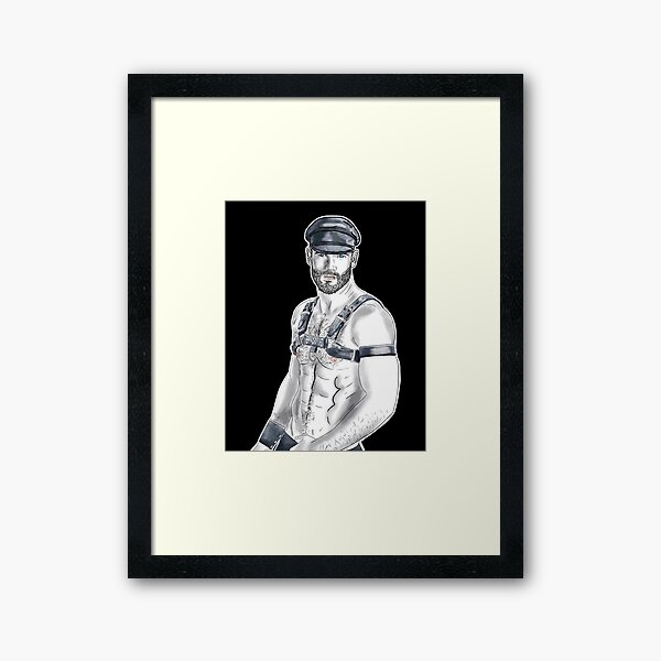 Gear Guy Framed Art Print