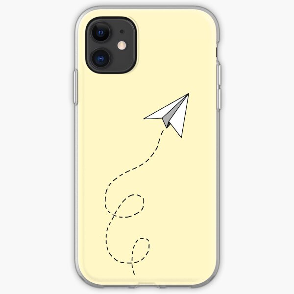 paper airplane iPhone Soft Case