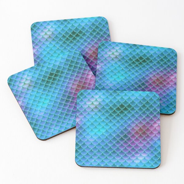 Item preview, Blue Purple Mermaid Pattern  designed and sold by MyTribePatterns.