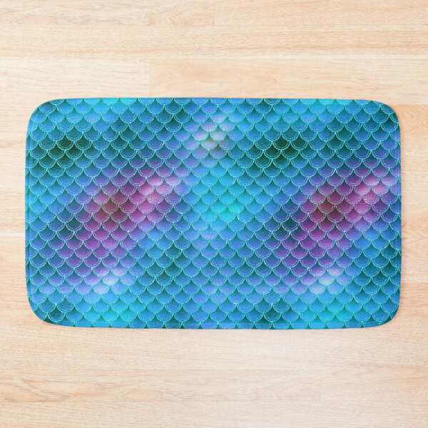 Item preview, Blue Purple Mermaid Pattern  designed and sold by MyTribePatterns.