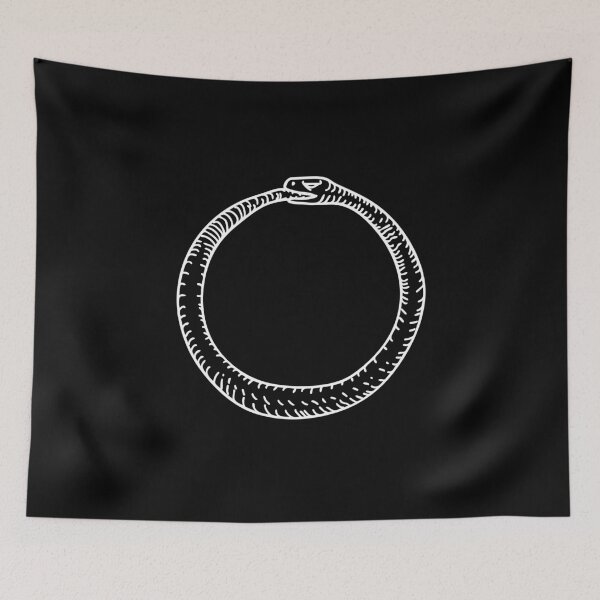 Item preview, Ouroboros Uroboros Ancient Alchemy Symbol designed and sold by The Junto Shop.
