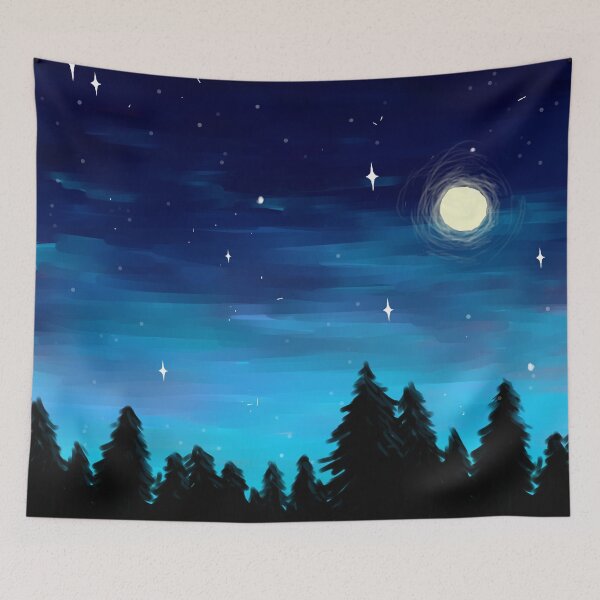 Item preview, Night sky designed and sold by alienbrainwave.