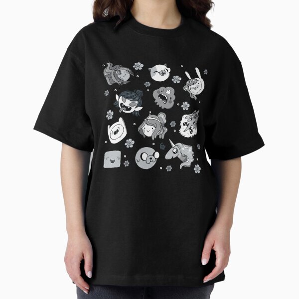 Artikel-Vorschau von Adventure Time Friends Schwarzweiß Graustufen, designt und verkauft von dajonacevedo.