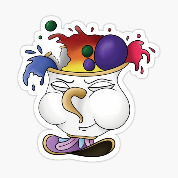 "Paint Chip" Sticker by Prplepixie Redbubble