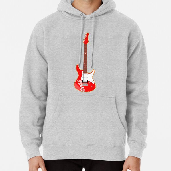 Coca Cola 'Christmas' Guitar Pullover Hoodie