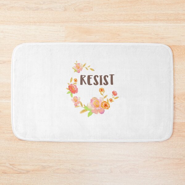 Item preview, Resist - Flower Motif designed and sold by ResistNow.