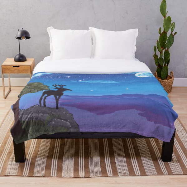 Item preview, Deer at Night designed and sold by LWDstudio.