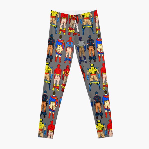 Superhero Butts Leggings