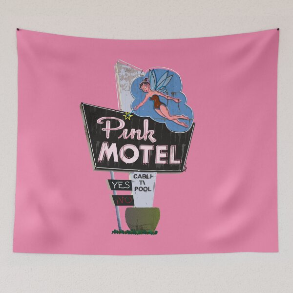 Item preview, The Pink Motel designed and sold by PatArtByKevin.