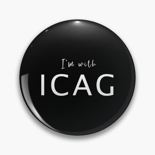 Item preview, I Am With Icag designed and sold by BohemianAtlas.