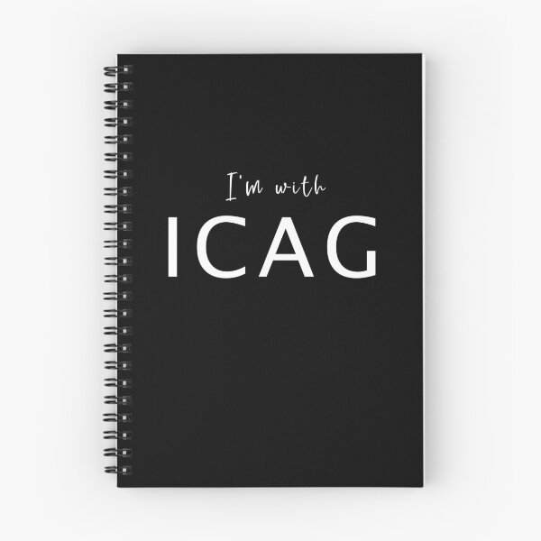Item preview, I Am With Icag designed and sold by BohemianAtlas.