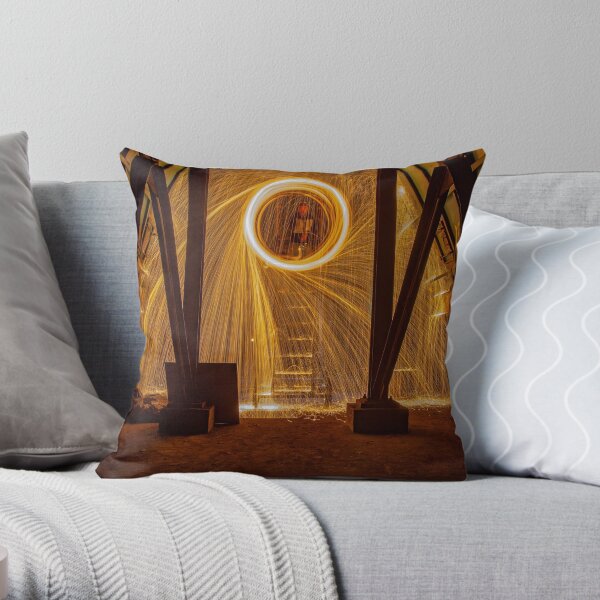 A Light In The Darkness Throw Pillow