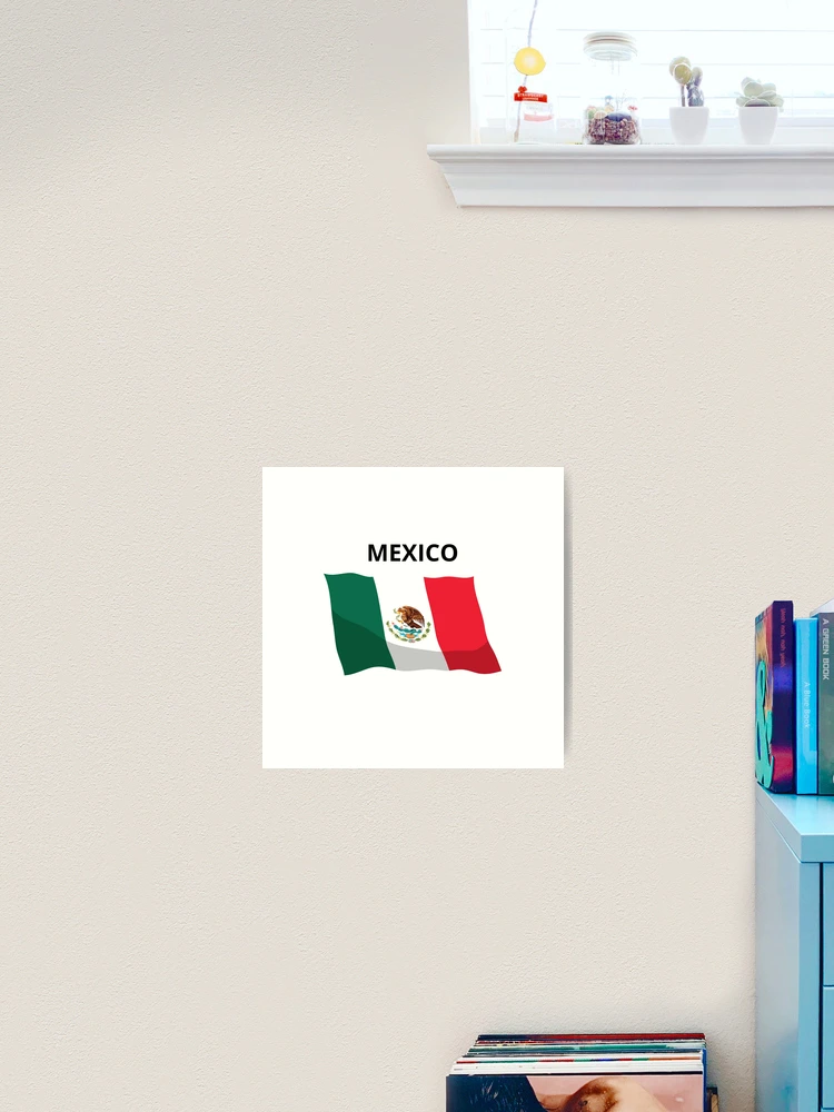 Bandera de Mexico - Mexican Flag 2013 Laminated Poster Print (36 x 24)