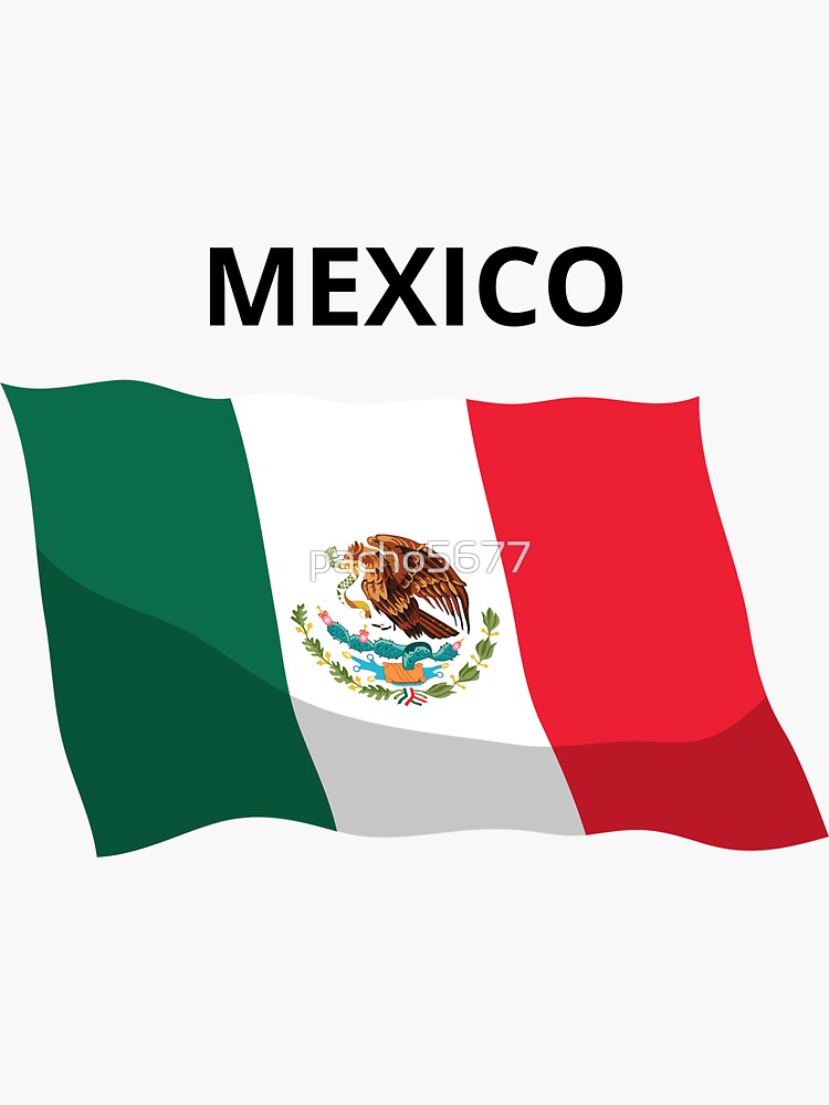 Sticker - Mexican Flag