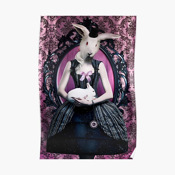 Lady Rabbit Poster