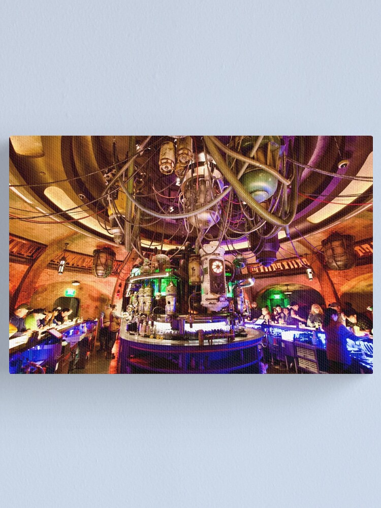 Alternate view of Oga's Cantina Canvas Print