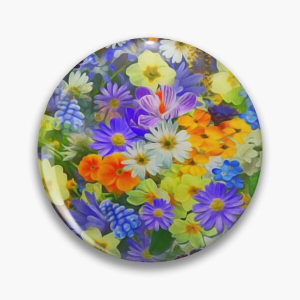 Item preview, Painted Field of Flowers designed and sold by Neon-Wolf.