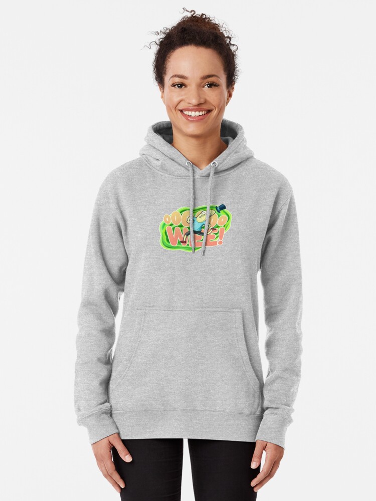 Alternate view of Ooooo-wee! It's Mr. Poopybutthole! Pullover Hoodie