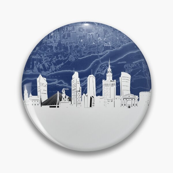 Item preview, warsaw skyline designed and sold by BekimART.
