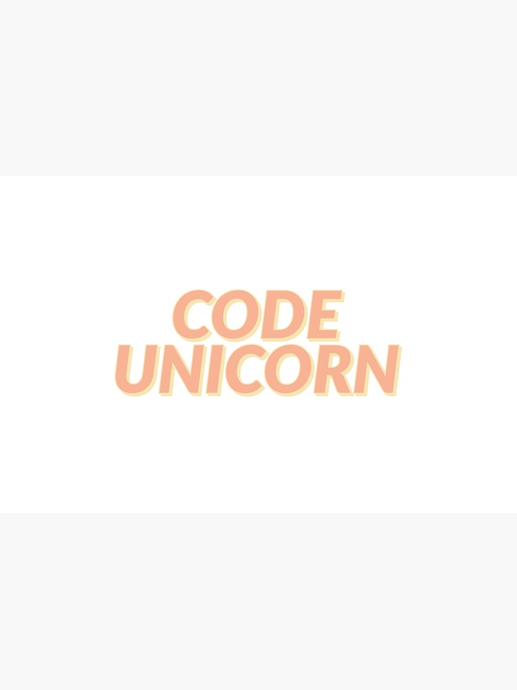 Code Unicorn Laptop Skin By Ashleycoin Redbubble - roblox decal codes unicorn