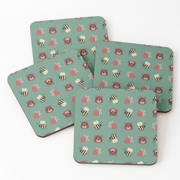 Item preview, The Bears and the Bees (and the Berries) designed and sold by sleepyscribbles.